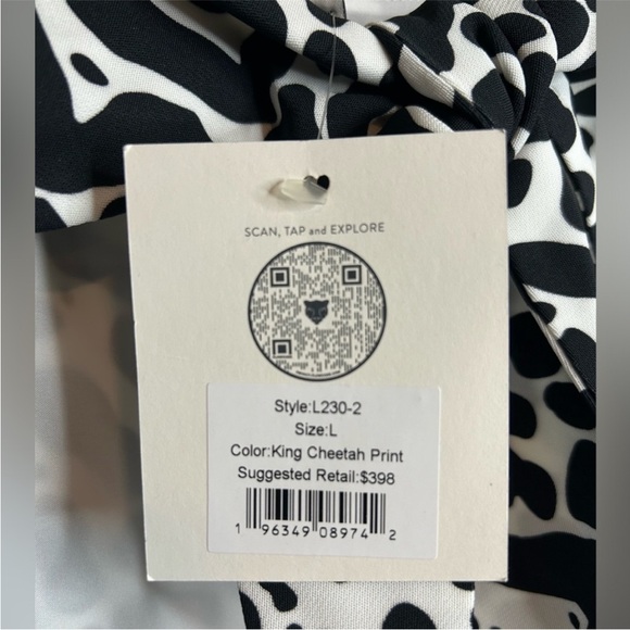 Lita by Ciara 🌸Stylish Black and White Jumpsuit - Picture 4 of 12